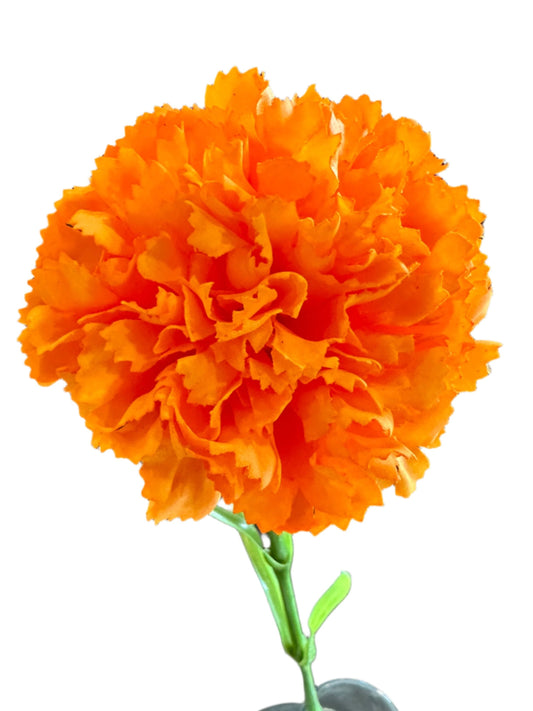 Orange carnation real touch 